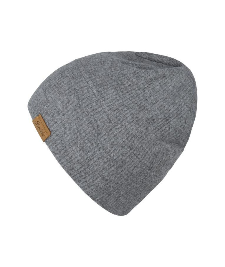 Kepurė vaikams Beanie, vienguba, rudeniui/pavasariui Granito pilka 577 5